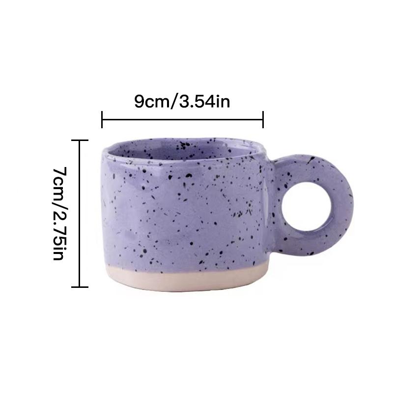 Необычная керамическая кружка, кофейная чашка, чашка для чая с молоком, кружка для завтрака, посуда для напитков, чашка для воды, домашние принадлежности, подарки фиолетовый
Необычная керамическая кружка, кофейная чашка, чашка для чая с молоком, кружка для завтрака, посуда для напитков, чашка для воды, домашние принадлежности, подарки фиолетовый
