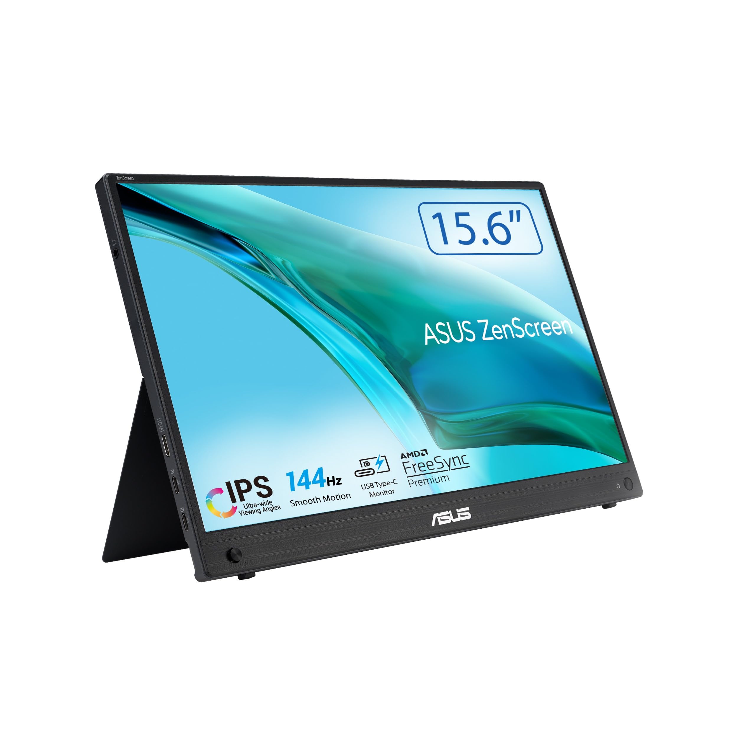 ASUS Portable Monitor ZenScreen MB16AHG 16 inch Full HDIPS 144Hz USB Type-CMini-HDMIFreesync PremiumErgo KickstandTripod SocketBlue Light
ASUS Portable Monitor ZenScreen MB16AHG 16 inch Full HDIPS 144Hz USB Type-CMini-HDMIFreesync PremiumErgo KickstandTripod SocketBlue Light