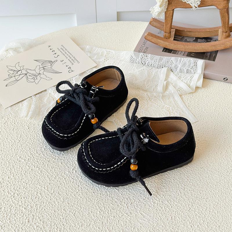 Beaded Pendant Decoration Retro Casual Solid Color Suede Children s Board Shoes Autumn Boys Comfortable Girls Shoes Great 26
Beaded Pendant Decoration Retro Casual Solid Color Suede Children s Board Shoes Autumn Boys Comfortable Girls Shoes Great 26