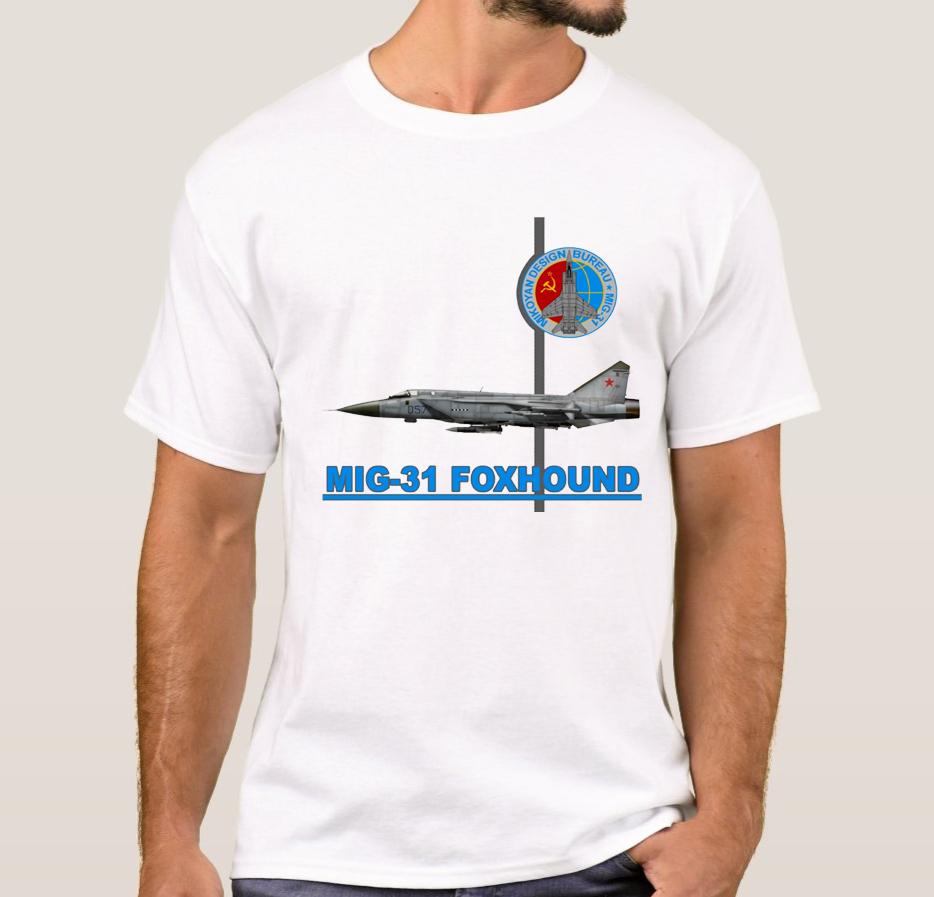 Soviet Russian MiG31 Foxhound Interceptor Fighter TShirt Summer Cotton ONeck Short Sleeve Mens T Shirt New S3XL S
Soviet Russian MiG31 Foxhound Interceptor Fighter TShirt Summer Cotton ONeck Short Sleeve Mens T Shirt New S3XL S