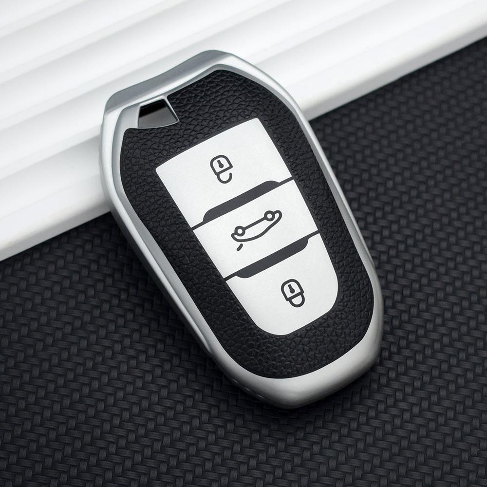 Чехол для дистанционного ключа из ТПУ кожи для Peugeot 2008 3008 4008 5008 308 408 508 Citroen C1 C2 C4 C6 C3-XR Picasso Grand DS3 DS5 серебряный
Чехол для дистанционного ключа из ТПУ кожи для Peugeot 2008 3008 4008 5008 308 408 508 Citroen C1 C2 C4 C6 C3-XR Picasso Grand DS3 DS5 серебряный