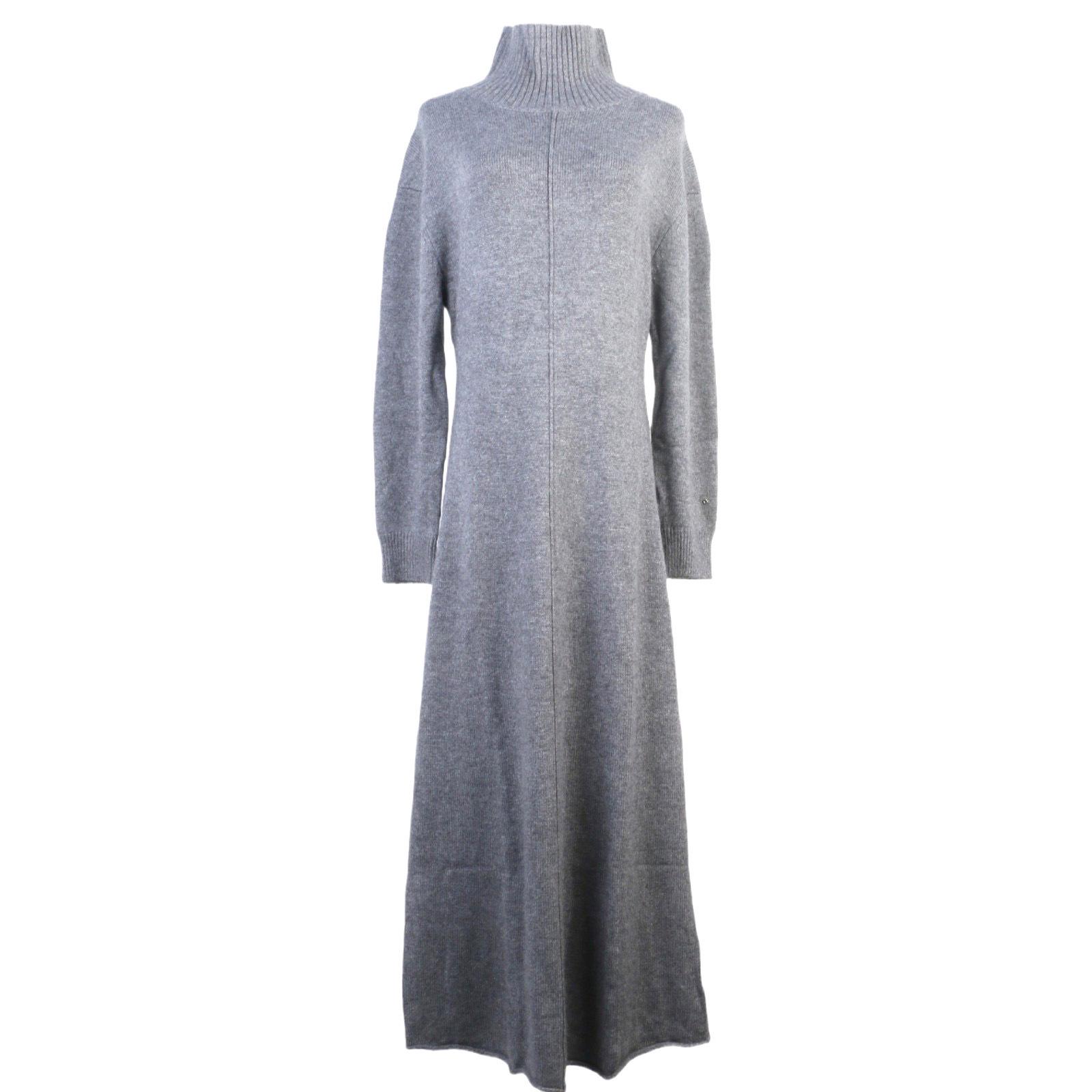 French Elegant High Neck Gray Knitted Dress - Women s Autumn/Winter Fashion, Loose Fit, Stylish & Cozy. Small
French Elegant High Neck Gray Knitted Dress - Women s Autumn/Winter Fashion, Loose Fit, Stylish & Cozy. Small