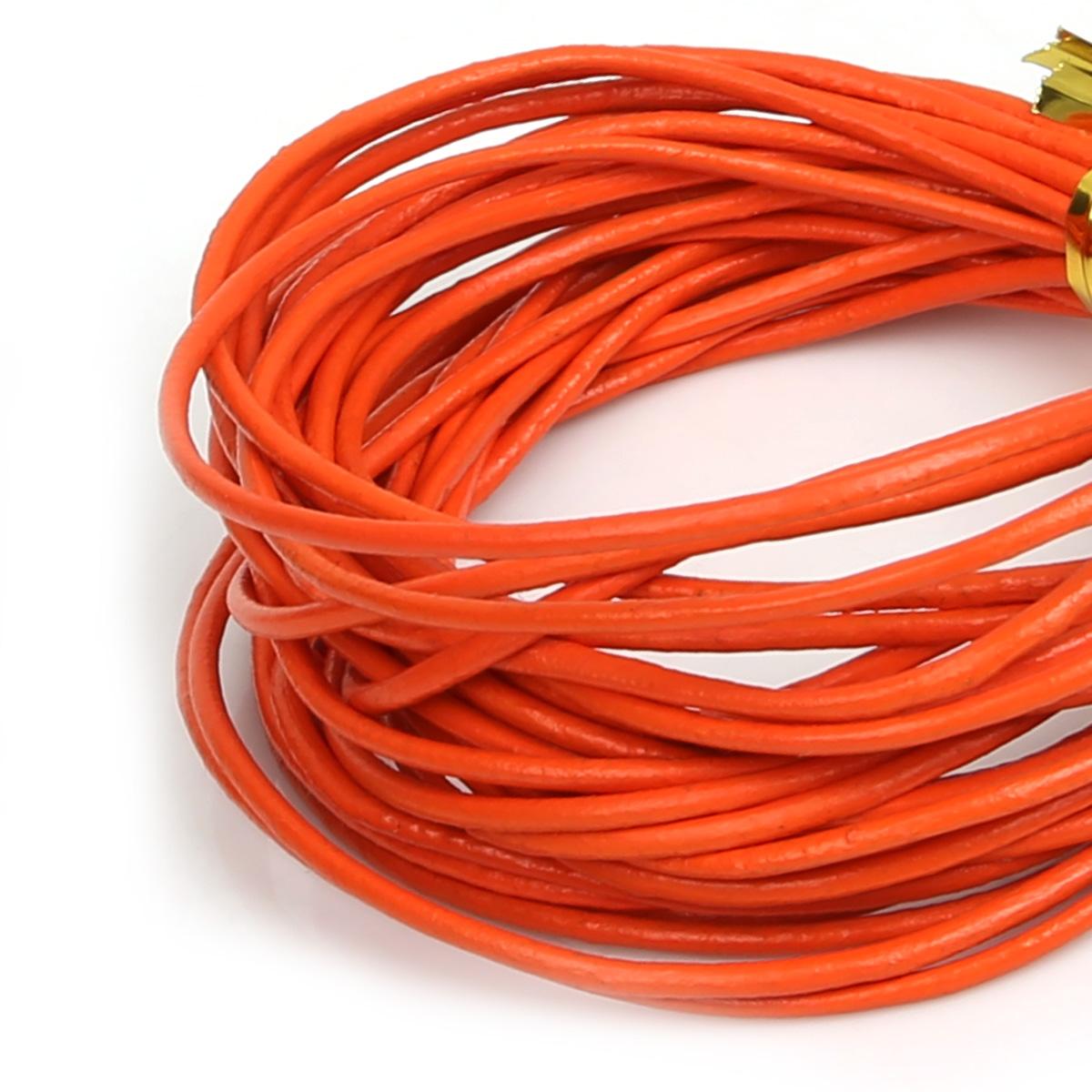 Натуральна кругла шкіряна шнурова нитка для браслетів, виготовлення ювелірних виробів своїми руками Шнуровий шнурок 1.5mm 5M червоний/помаранчевий
Натуральна кругла шкіряна шнурова нитка для браслетів, виготовлення ювелірних виробів своїми руками Шнуровий шнурок 1.5mm 5M червоний/помаранчевий