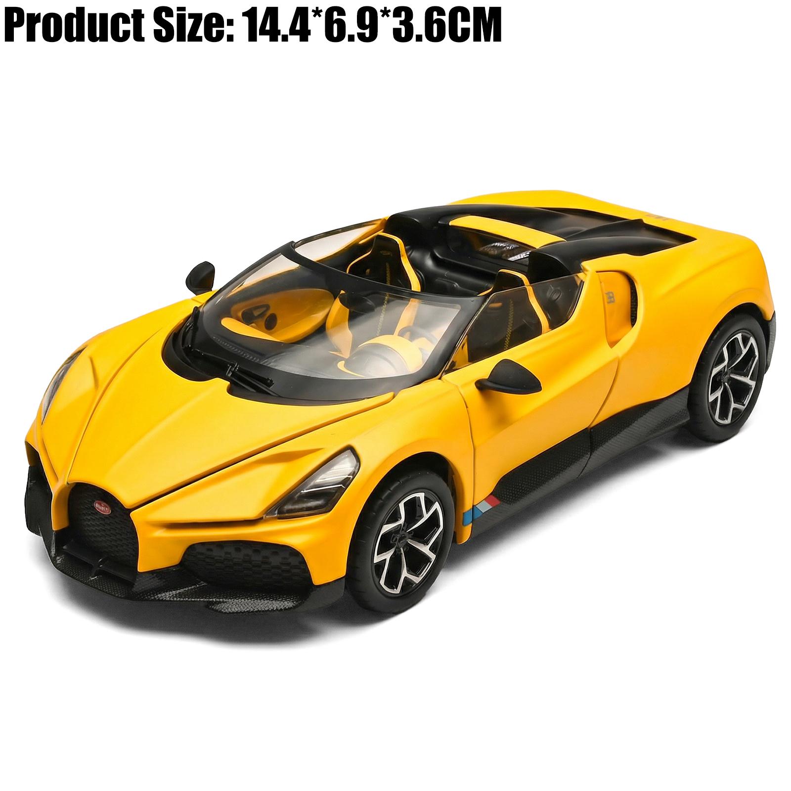 1:32 Bugatti Mistral Super Sports Car Alloy Metal Diecast Model Car Home Trendy Ornaments & Computer Desktop Decoration Present
1:32 Bugatti Mistral Super Sports Car Alloy Metal Diecast Model Car Home Trendy Ornaments & Computer Desktop Decoration Present