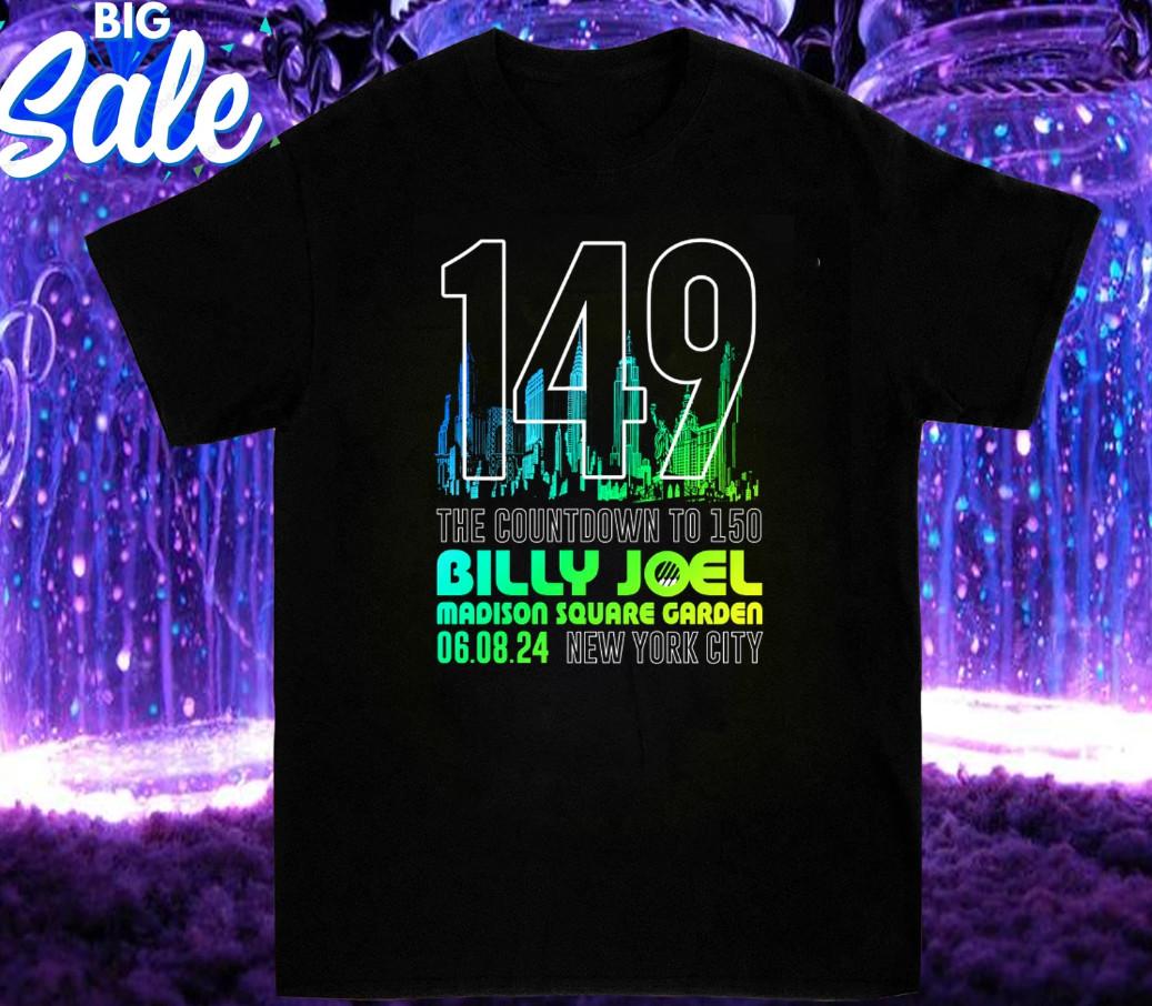 Billy Joel 2024 New York Event T-Shirt Mens Womens Tees Top, size S-4XL 4XL
Billy Joel 2024 New York Event T-Shirt Mens Womens Tees Top, size S-4XL 4XL