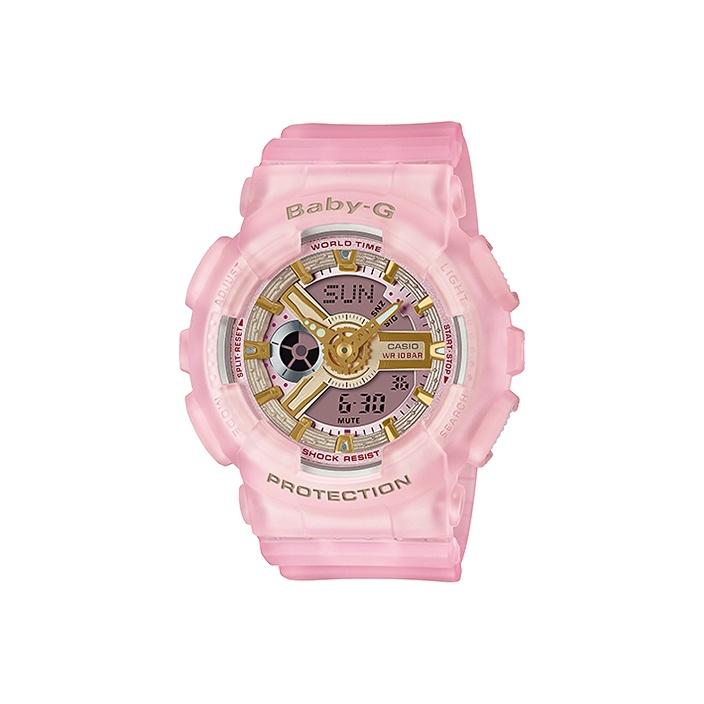 Casio Baby-G Sea Glass Colors Summer Ice Cream Quartz Movement Resin Strap Watch Women watches Pink BA-110SC-4A Regular Watch Box,Pink
Casio Baby-G Sea Glass Colors Summer Ice Cream Quartz Movement Resin Strap Watch Women watches Pink BA-110SC-4A Regular Watch Box,Pink