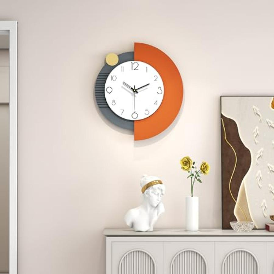 Modern Wall Clocks for Living Room Decor Large Black Wood Battery Operated Silent Non Ticking 14x16 inches Clock for Bedroom Of білий
Modern Wall Clocks for Living Room Decor Large Black Wood Battery Operated Silent Non Ticking 14x16 inches Clock for Bedroom Of білий