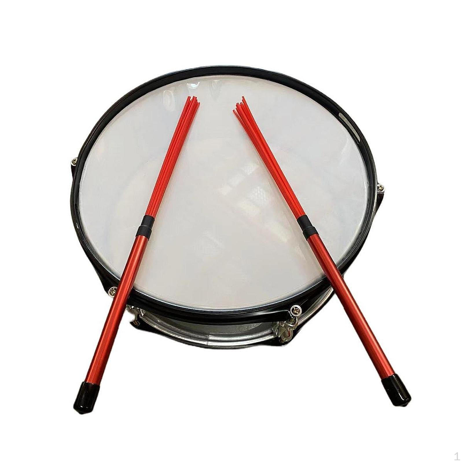 Барабанные щетки длиной 40 см с удобными ручками для детей, джазовое акустическое выступление Red
Барабанные щетки длиной 40 см с удобными ручками для детей, джазовое акустическое выступление Red