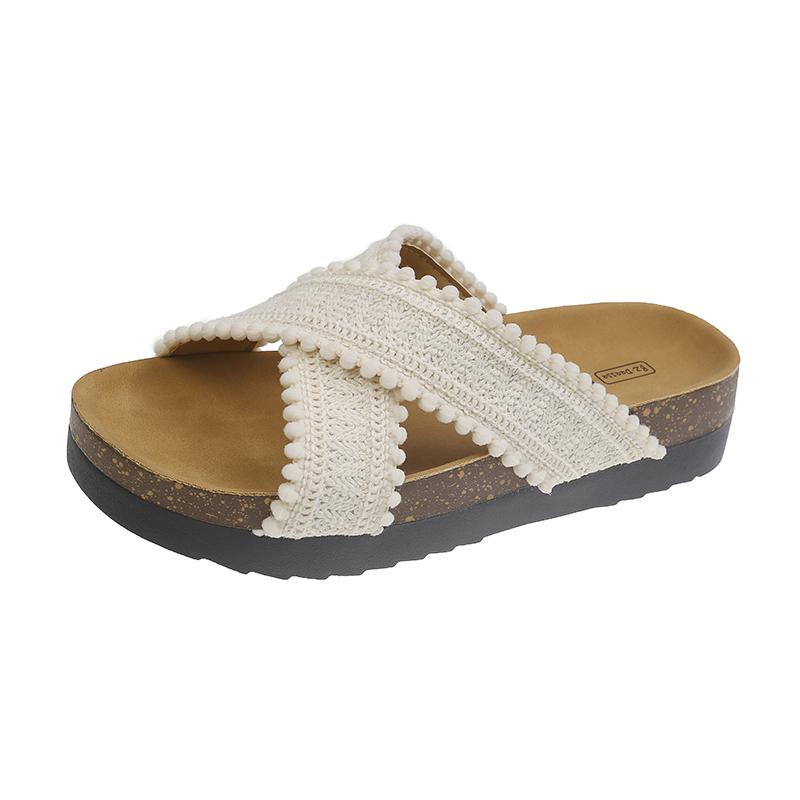 Fashion 2025 New Summer Elegant Fish Mouth Casual Outside Beach Slippers Fashionable Comfortable Round Toe Flat Slippers for Women 40 бежевый
Fashion 2025 New Summer Elegant Fish Mouth Casual Outside Beach Slippers Fashionable Comfortable Round Toe Flat Slippers for Women 40 бежевый