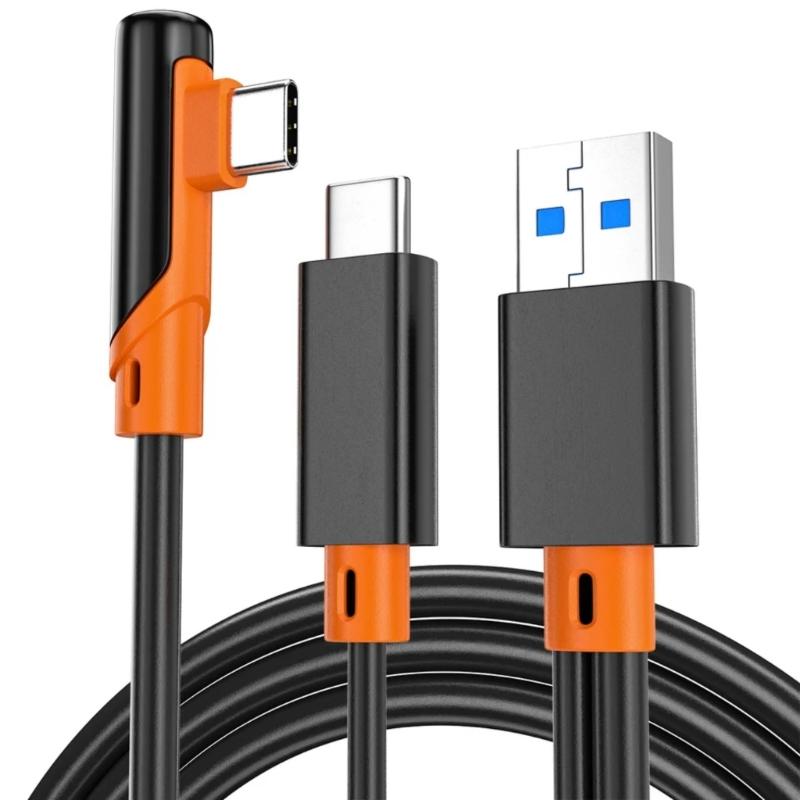 Type C VR Link Cable Charging Data Transfer 5Gbps Cable Fast Speed Cable Replacement for 3/3S Glasses Accessories 1
Type C VR Link Cable Charging Data Transfer 5Gbps Cable Fast Speed Cable Replacement for 3/3S Glasses Accessories 1