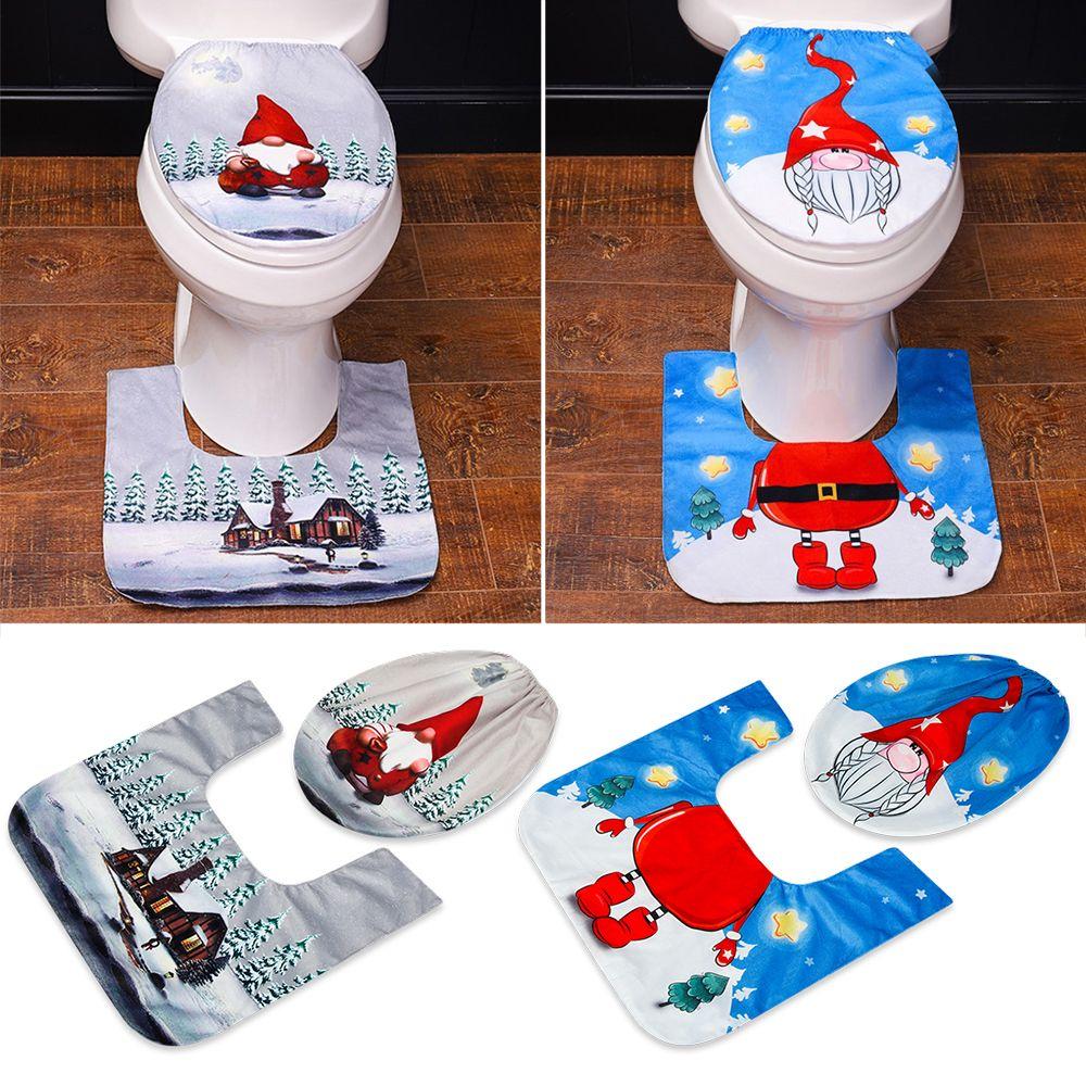 Принадлежности для ванной комнаты DIY Craft Комод Унитаз Рождественский коврик для ванной Ковер Санта-чехол для унитаза
Принадлежности для ванной комнаты DIY Craft Комод Унитаз Рождественский коврик для ванной Ковер Санта-чехол для унитаза
