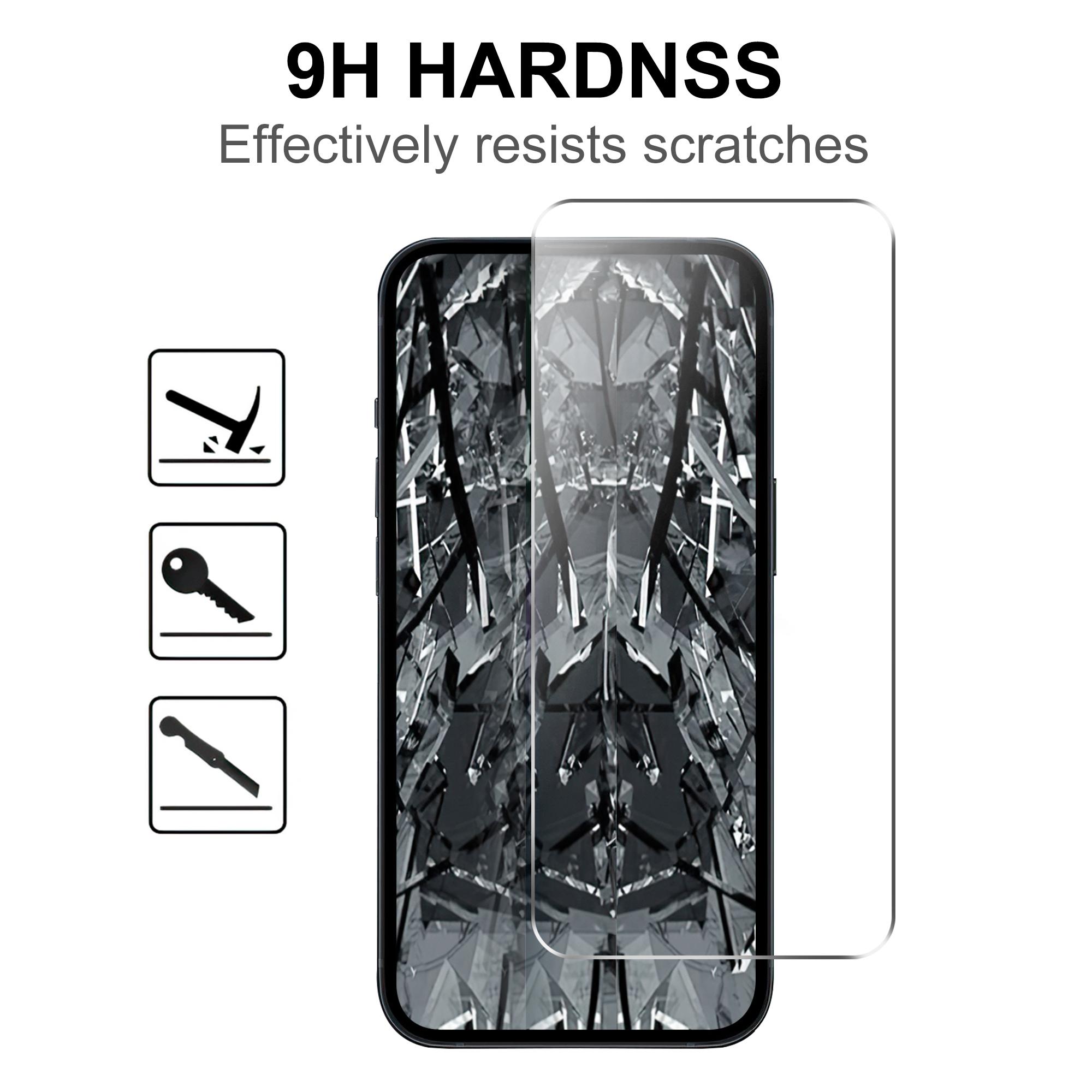 2Pcs Tempered Glass Screen Protector for iPhone 15 Plus,2.5D Arc Edge Ultra Clear Phone Screen Film Type A
2Pcs Tempered Glass Screen Protector for iPhone 15 Plus,2.5D Arc Edge Ultra Clear Phone Screen Film Type A