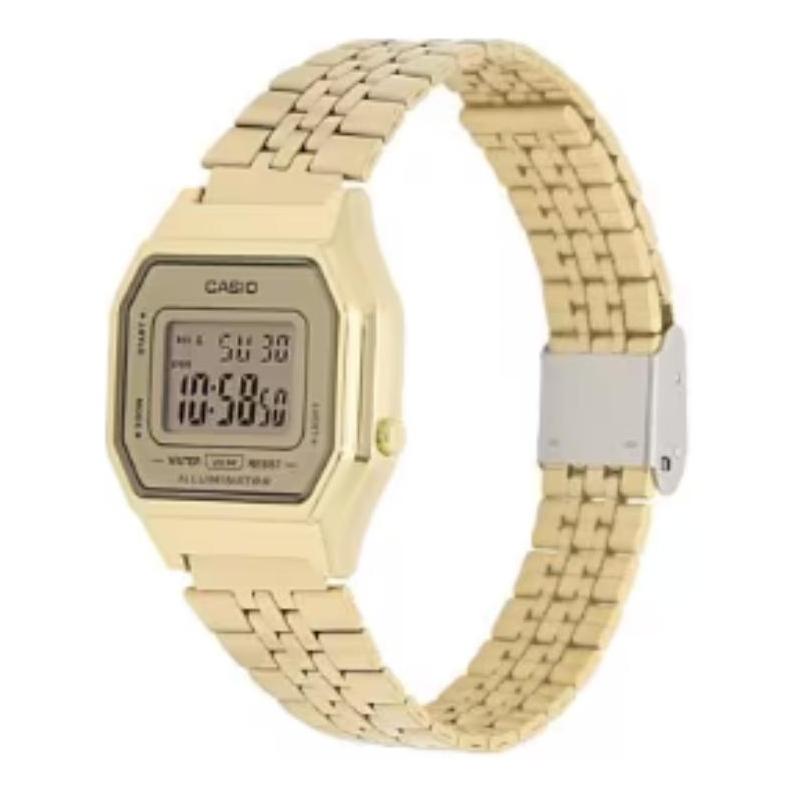 CASIO 12/24 hour format daily life waterproof automatic calendar Quartz Steel Strap same style for men and women gold dial LA680WEGV-9AJF золотий
CASIO 12/24 hour format daily life waterproof automatic calendar Quartz Steel Strap same style for men and women gold dial LA680WEGV-9AJF золотий