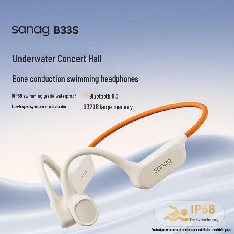 SANAG B33S Bone Conduction Sports Headphones
SANAG B33S Bone Conduction Sports Headphones