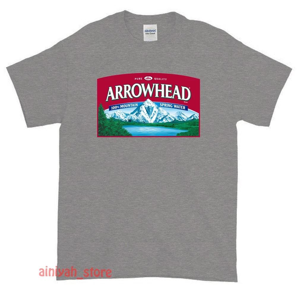 New Arrowhead mountain spring water Logo Men s Funny T shirt USA Size S-XXL S
New Arrowhead mountain spring water Logo Men s Funny T shirt USA Size S-XXL S