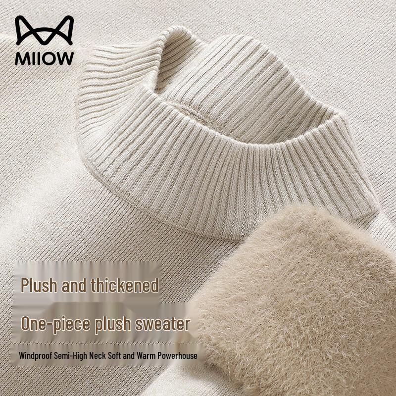 Mao Ren Men s Warm Plush Mock Neck Knit Sweater 2XL
Mao Ren Men s Warm Plush Mock Neck Knit Sweater 2XL