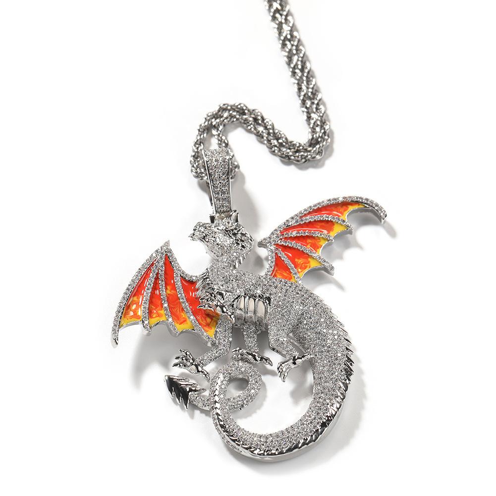 Hip-hop domineering dragon pendant necklace ins tide cartoon animation niche design sense necklace jewelry
Hip-hop domineering dragon pendant necklace ins tide cartoon animation niche design sense necklace jewelry