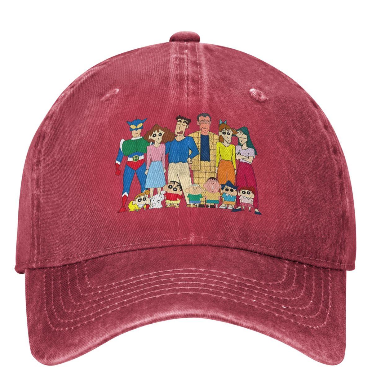 Crayon Shin Nohara Shinnosuke Cartoon Baseball Cap Couple Women Streetwear Sun protection Baseball Caps One Size
Crayon Shin Nohara Shinnosuke Cartoon Baseball Cap Couple Women Streetwear Sun protection Baseball Caps One Size