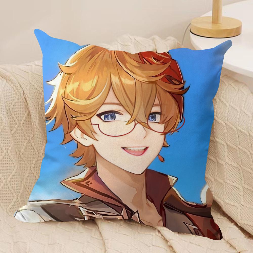 Tartaglia Genshin Impact cute Cushion Cover Silky Short Plush Invisible Zipper Dustproof Sofa Pillow Case for Home Decor 30x30cm
Tartaglia Genshin Impact cute Cushion Cover Silky Short Plush Invisible Zipper Dustproof Sofa Pillow Case for Home Decor 30x30cm