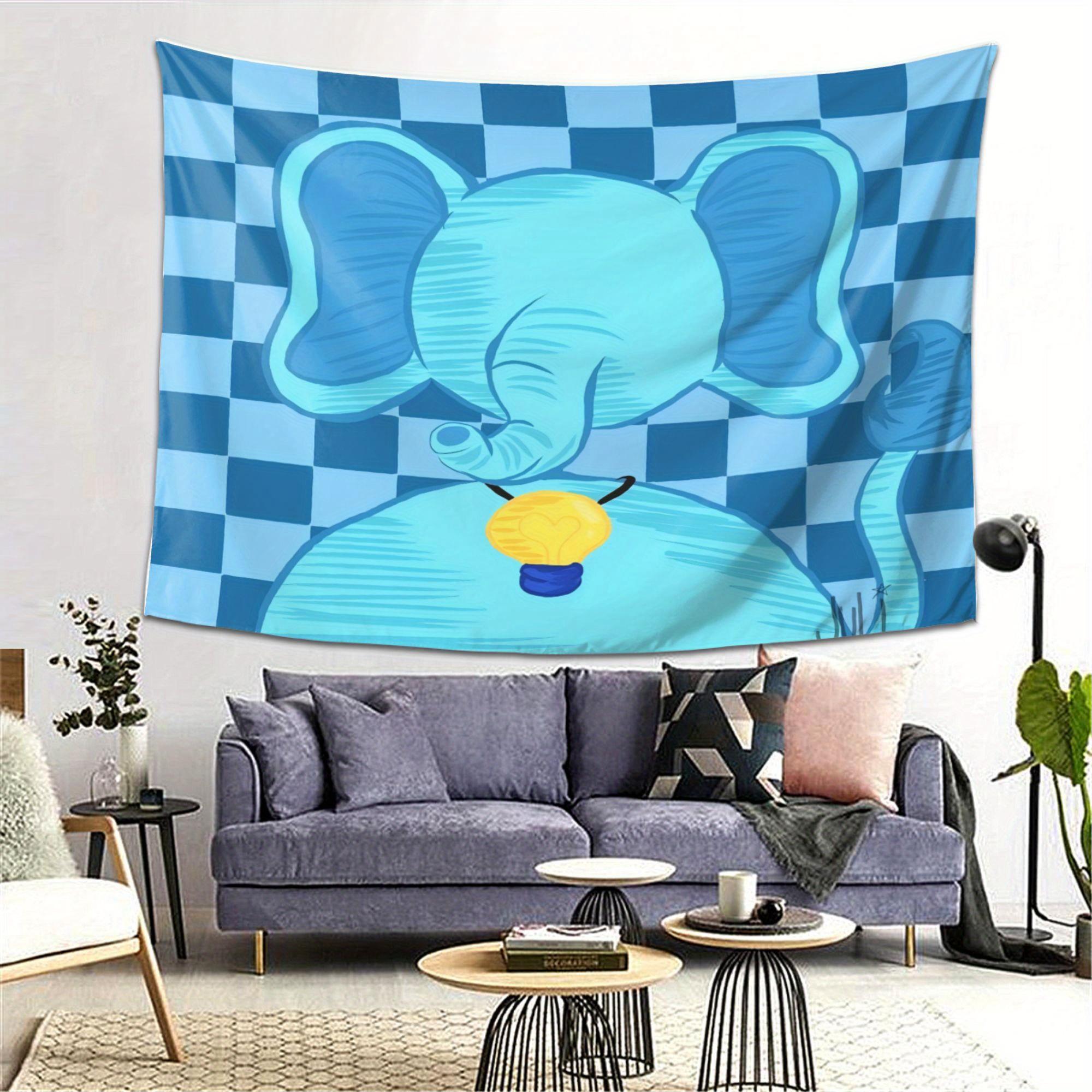 1pc Blue Cartoon Elephant with Light Bulb Fitness Flag Tapestry Durable AntiWrinkle Soft Polyester Carbon Fiber Design 74x94cm(29x37in)
1pc Blue Cartoon Elephant with Light Bulb Fitness Flag Tapestry Durable AntiWrinkle Soft Polyester Carbon Fiber Design 74x94cm(29x37in)