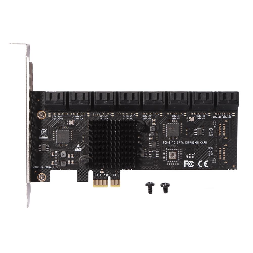 Адаптер PCIE 20/16/12 портів PCI-Express X1 до SATA 3.0 SA3112J Плата розширення 6 Гбіт/с Високошвидкісна додаткова карта W/ PCI-E X4 X8 X16
Адаптер PCIE 20/16/12 портів PCI-Express X1 до SATA 3.0 SA3112J Плата розширення 6 Гбіт/с Високошвидкісна додаткова карта W/ PCI-E X4 X8 X16