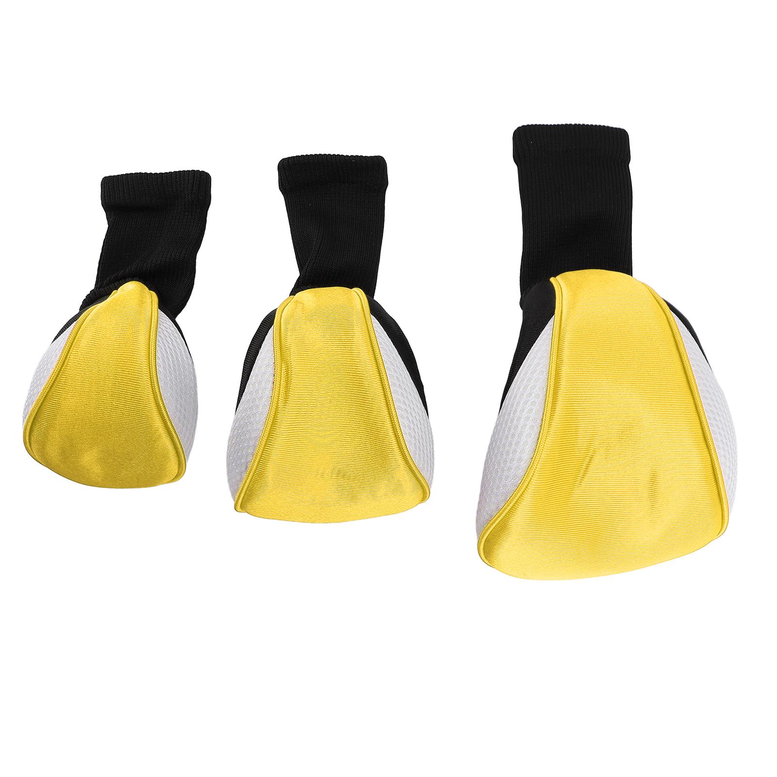 3pcs Club Head Cover with Interchangeable Tags Breathable Scratch Proof Nylon Composite Fabric 1 3
3pcs Club Head Cover with Interchangeable Tags Breathable Scratch Proof Nylon Composite Fabric 1 3