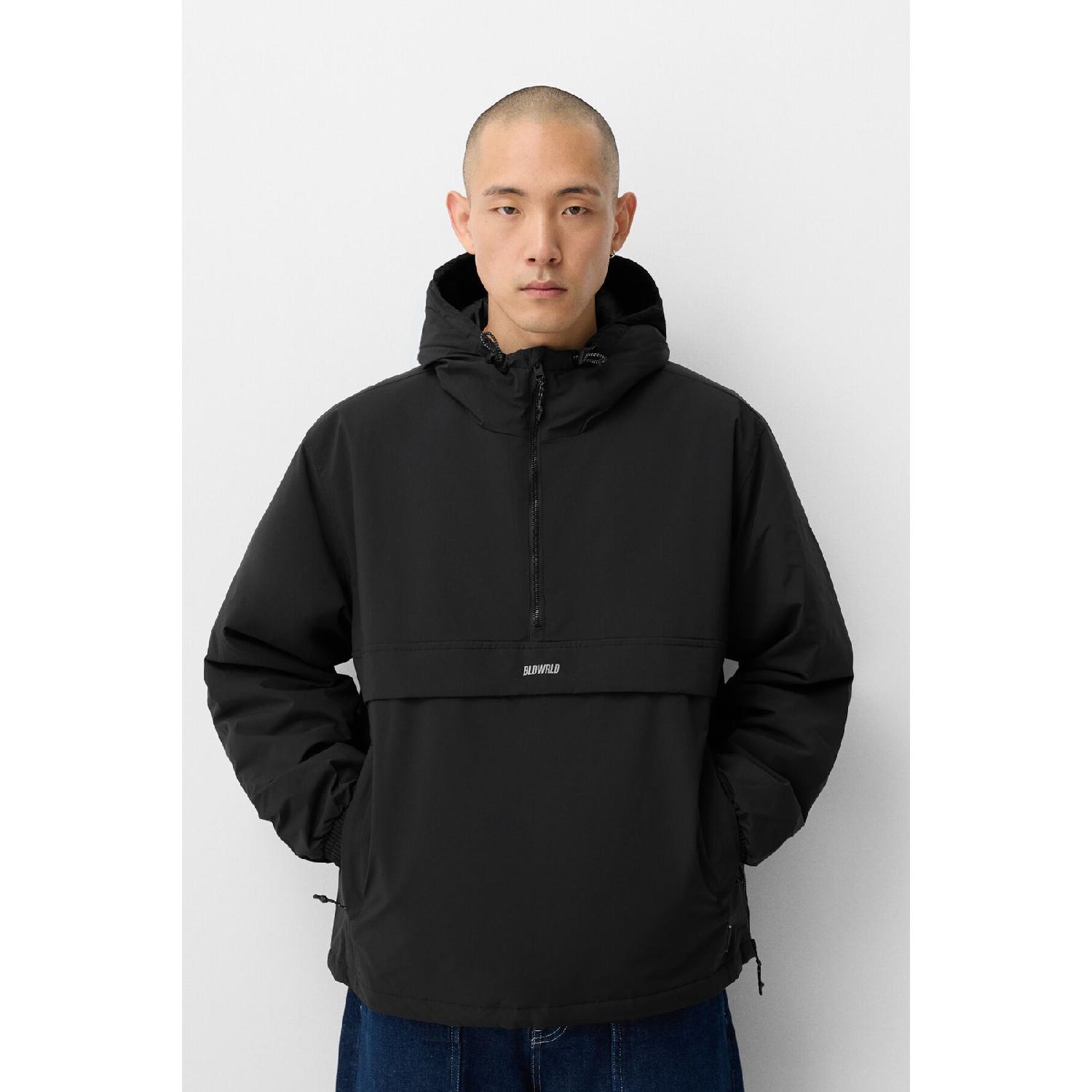 Стеганое пальто-кенгуру XS чёрный
Стеганое пальто-кенгуру XS чёрный