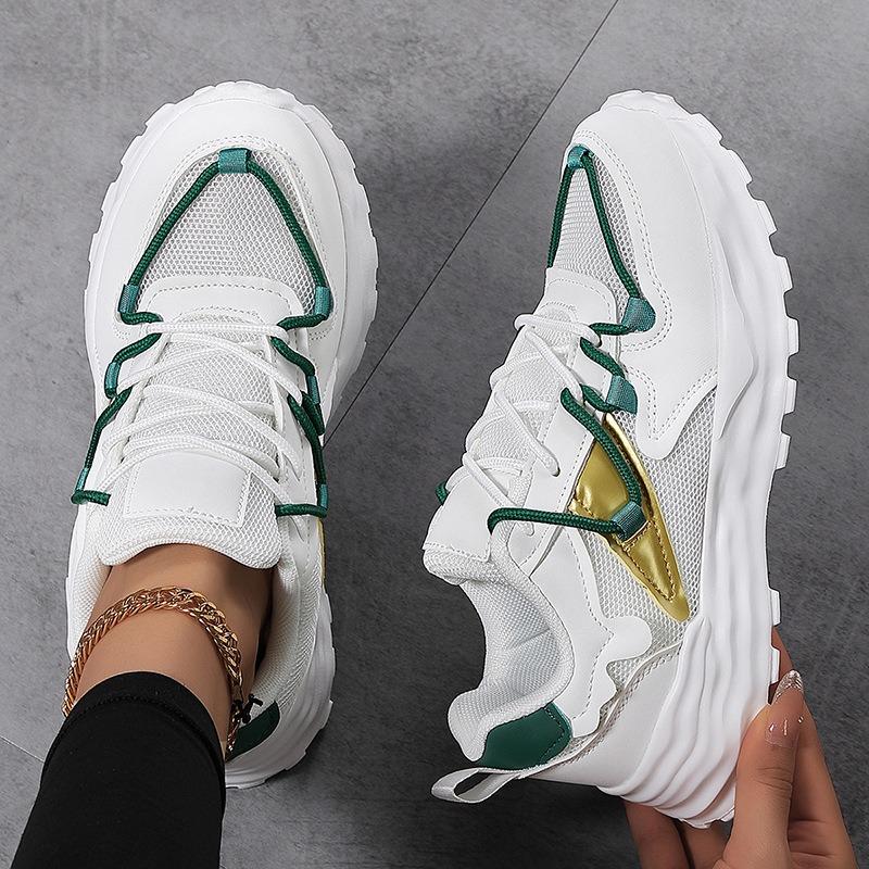 Women Breathable Mesh Chunky Sneakers Casual Platform Shoes 42 білий
Women Breathable Mesh Chunky Sneakers Casual Platform Shoes 42 білий