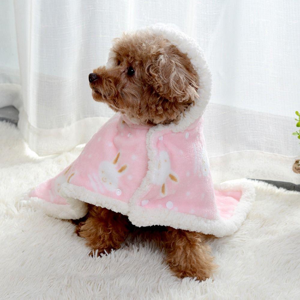 Windproof Dog Coat Cloak Rabbit Pattern Dogs Hooded Capes Winter Pet Dog Cloak for Dogs Puppy Cats S
Windproof Dog Coat Cloak Rabbit Pattern Dogs Hooded Capes Winter Pet Dog Cloak for Dogs Puppy Cats S