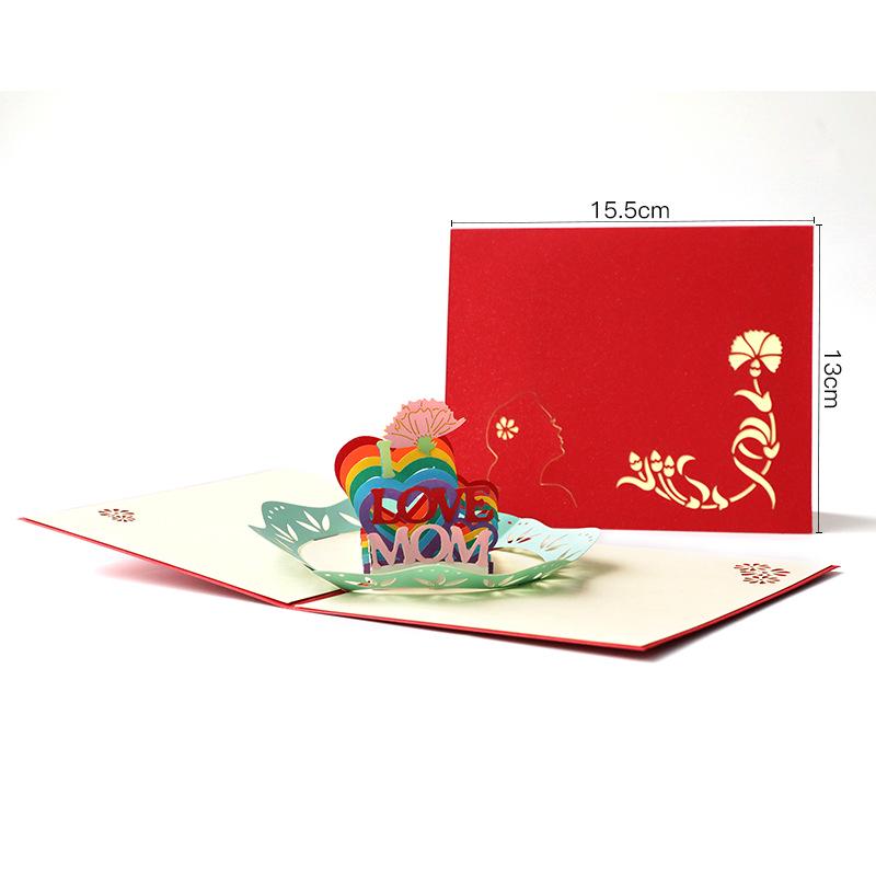 3D Pop-up Greeting Card for Mother s & Women s Day - Creative Paper Carving Thank You & Blessing Card
3D Pop-up Greeting Card for Mother s & Women s Day - Creative Paper Carving Thank You & Blessing Card