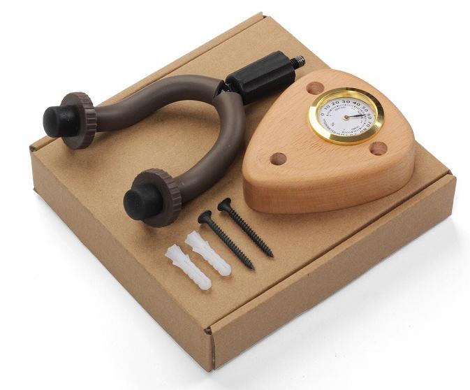 Настенный держатель для нескольких инструментов с гигрометром - Креативная подставка для гитары, укулеле, скрипки и мандолины, экономящая место и контролирующая влажность
Настенный держатель для нескольких инструментов с гигрометром - Креативная подставка для гитары, укулеле, скрипки и мандолины, экономящая место и контролирующая влажность