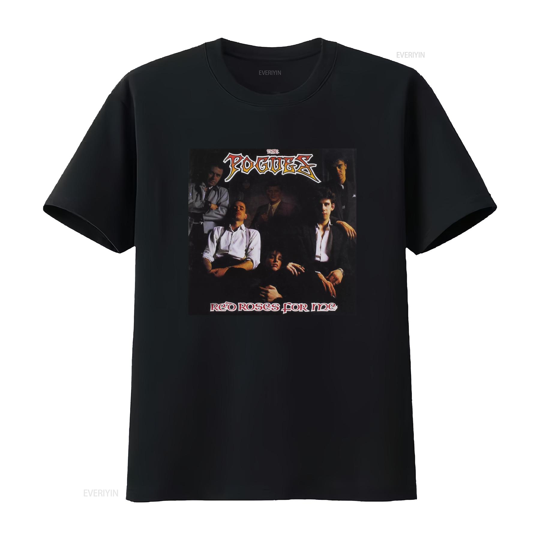 Vintage The Pogues Red Roses For Me Black T Shirt Retro Band vintage Washed designer clothes Unisex Slightly Versatile 4XL
Vintage The Pogues Red Roses For Me Black T Shirt Retro Band vintage Washed designer clothes Unisex Slightly Versatile 4XL