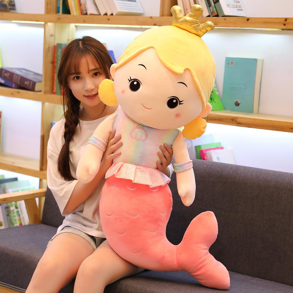 Мила Корона Русалка Плюшева Лялька Дівчинка Спить Обіймаючись Тканина Лялька Подушка Барвиста Принцеса Риба Лялька Подарунок 30cm червоний
Мила Корона Русалка Плюшева Лялька Дівчинка Спить Обіймаючись Тканина Лялька Подушка Барвиста Принцеса Риба Лялька Подарунок 30cm червоний