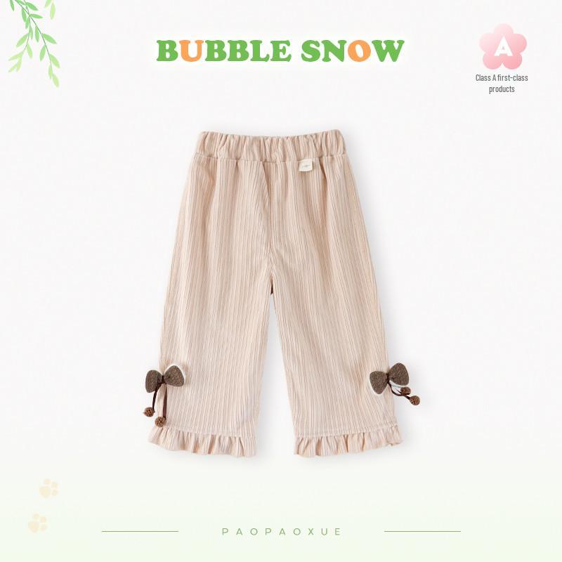 Stylish Girls Wide-Leg Casual Pants for Spring and Autumn 120 cm
Stylish Girls Wide-Leg Casual Pants for Spring and Autumn 120 cm