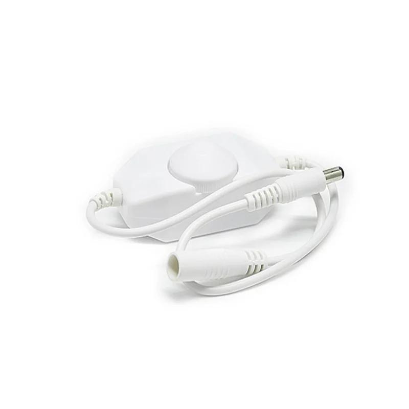 Светодиодный диммер с ручным переключателем, регулятор яркости, светодиодная лента постоянного тока 12 В 24 В, одноцветный, с регулировкой яркости, ШИМ, женский, мужской, кабель питания EU plug dimmable белый
Светодиодный диммер с ручным переключателем, регулятор яркости, светодиодная лента постоянного тока 12 В 24 В, одноцветный, с регулировкой яркости, ШИМ, женский, мужской, кабель питания EU plug dimmable белый