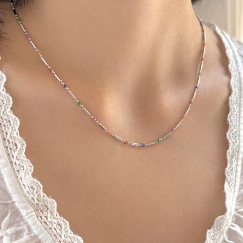 FANTASTIC PLANET tiny dot bar necklace tiny dot bar necklace
FANTASTIC PLANET tiny dot bar necklace tiny dot bar necklace