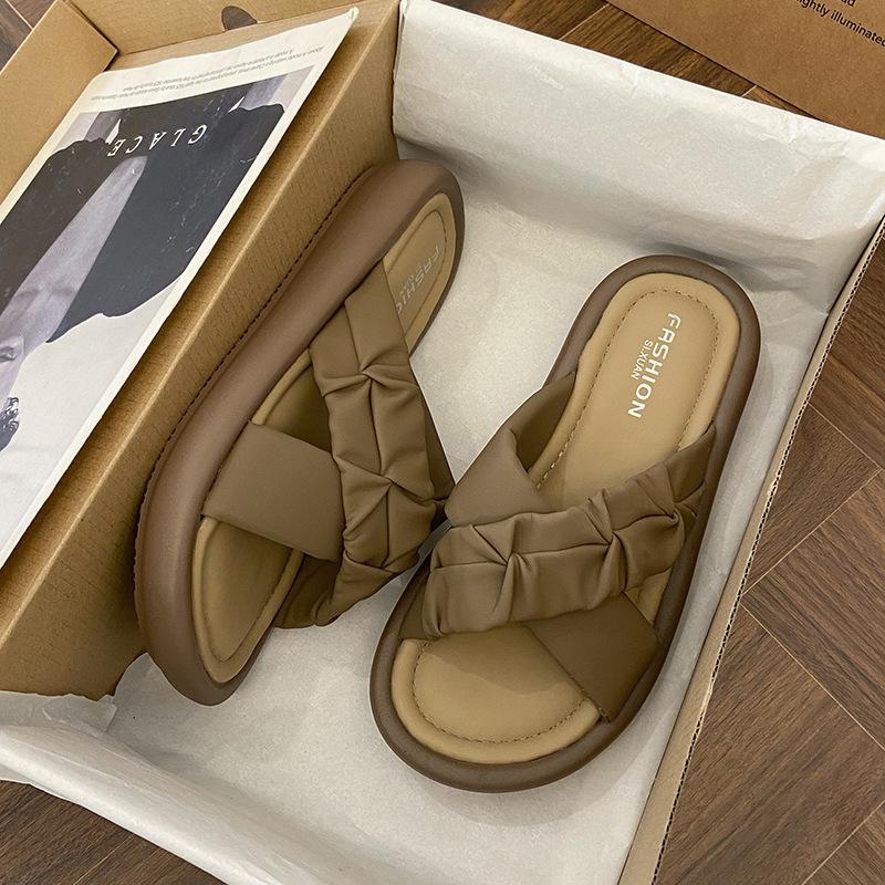 Наступая на дерьмо, мягкие тапочки для женской летней уличной обуви 2025 новые нескользящие, износостойкие и универсальные повседневные крутые тапочки с колосьями пшеницы 40 хаки
Наступая на дерьмо, мягкие тапочки для женской летней уличной обуви 2025 новые нескользящие, износостойкие и универсальные повседневные крутые тапочки с колосьями пшеницы 40 хаки