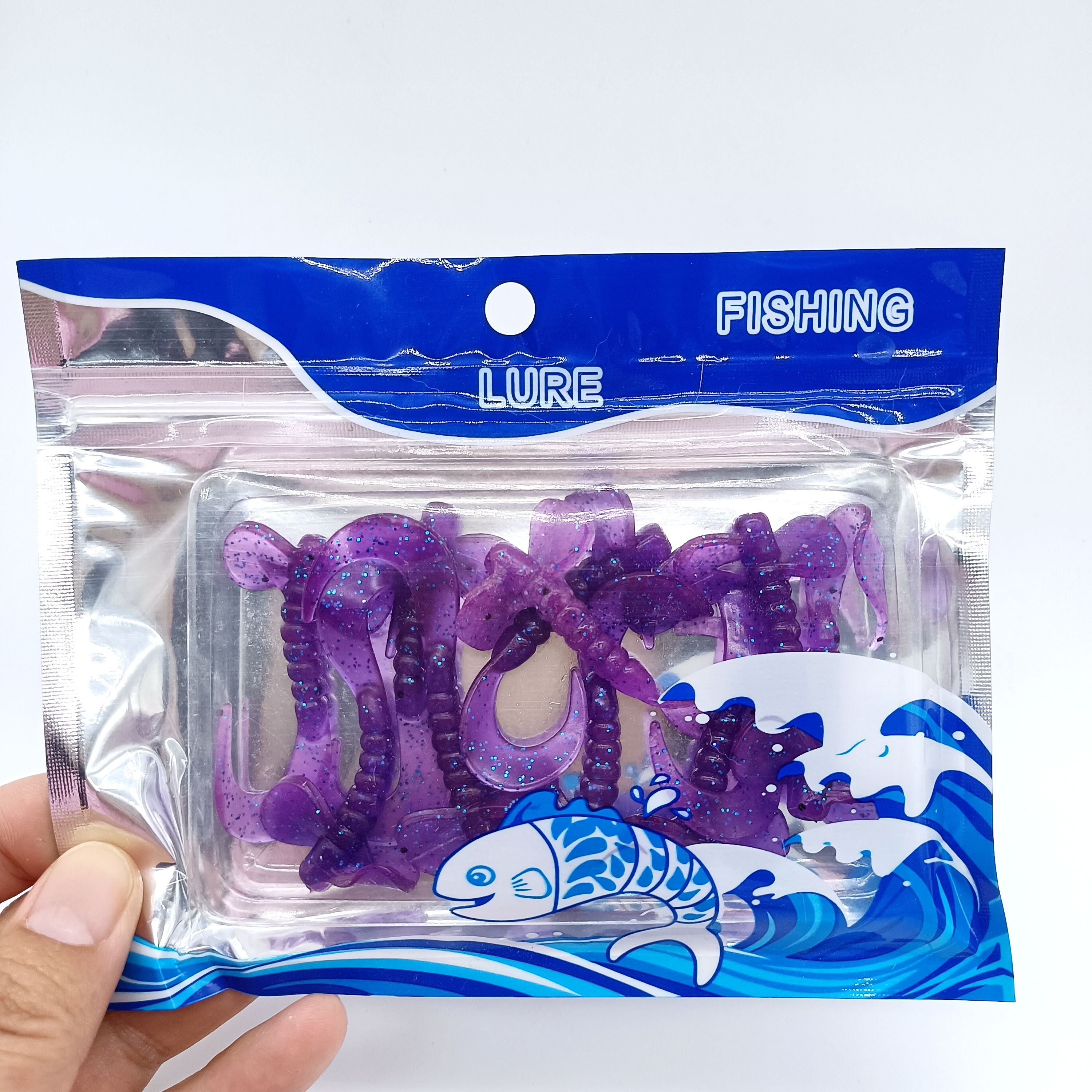 DUODUOYU 10PCS New Soft Fishing Lures 1.7g/50mm Sinking Soft Plastic Artificial Bait Spiral soft bait Wobbler Bass FishingTackle
DUODUOYU 10PCS New Soft Fishing Lures 1.7g/50mm Sinking Soft Plastic Artificial Bait Spiral soft bait Wobbler Bass FishingTackle