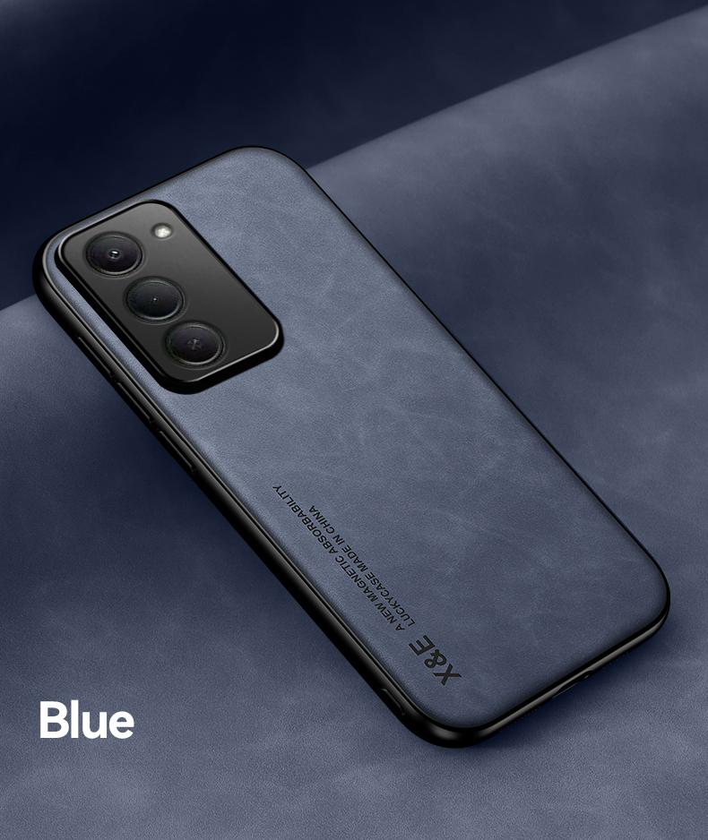 Модний Шкіряний Чохол Funda для Xiaomi Redmi 15 Ультратонкий Автомагнітний Захисний Чохол Capa Redmi 15 4G 171mm синій
Модний Шкіряний Чохол Funda для Xiaomi Redmi 15 Ультратонкий Автомагнітний Захисний Чохол Capa Redmi 15 4G 171mm синій