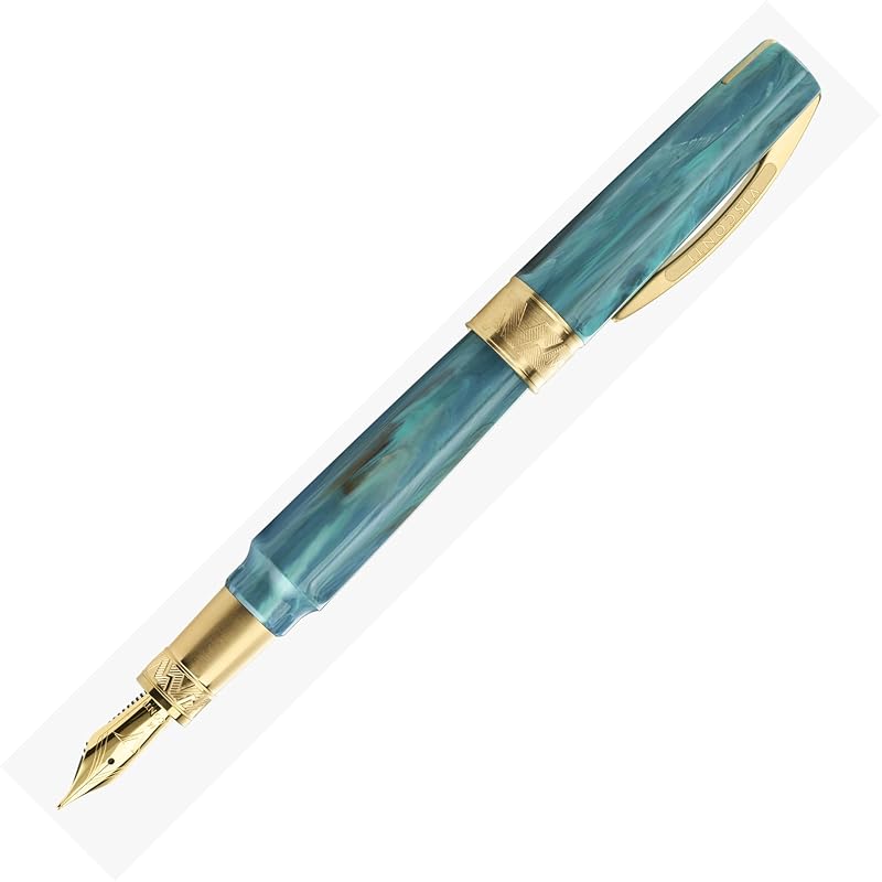 Перьевая ручка Visconti VISCONTI Mirage Mythos Athena бирюзового цвета Чернила двойного назначения, тип B, жирный KP07-15-FPB Visconti Mirage Mythos Athena
Перьевая ручка Visconti VISCONTI Mirage Mythos Athena бирюзового цвета Чернила двойного назначения, тип B, жирный KP07-15-FPB Visconti Mirage Mythos Athena
