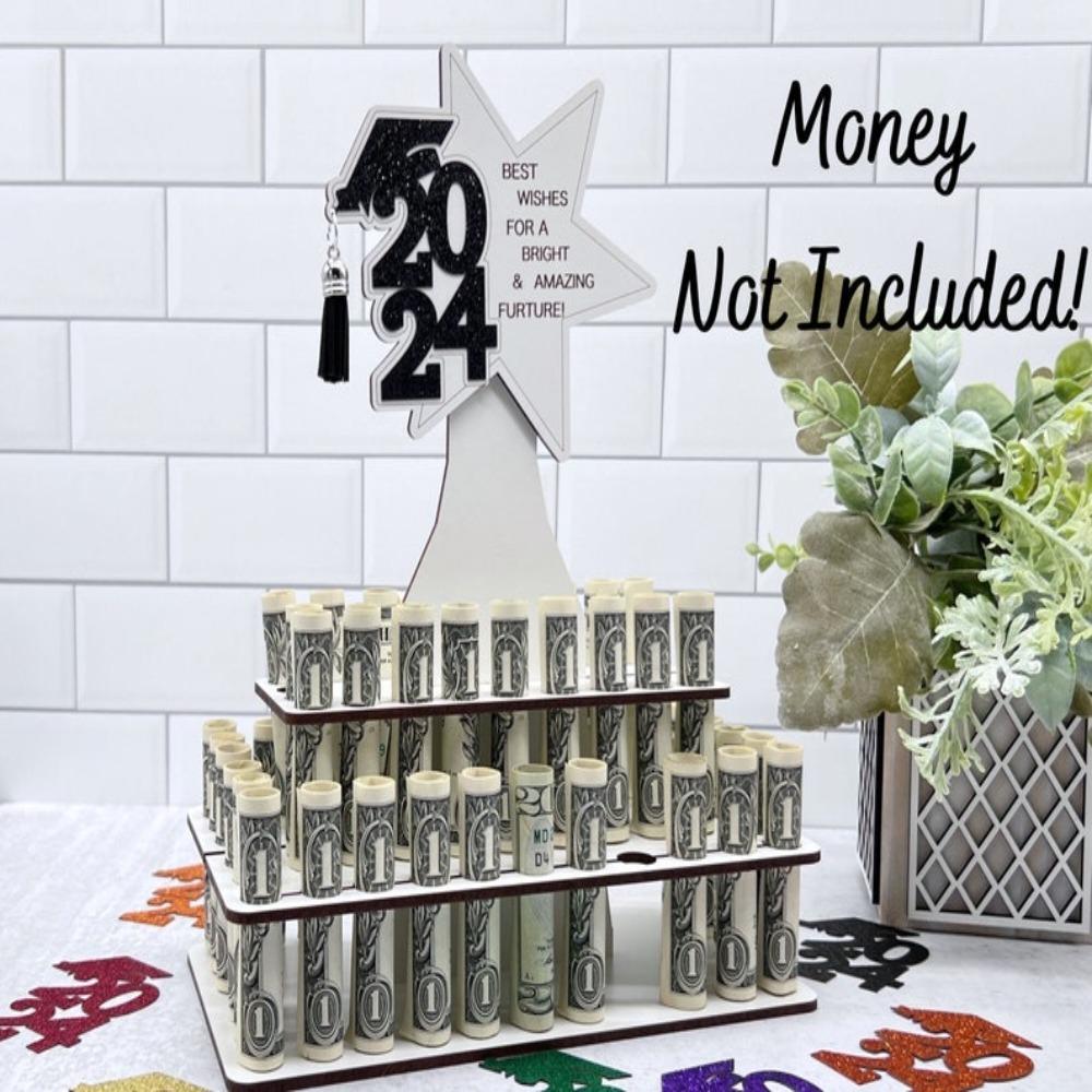 DIY Wallet Cake Rack Wooden Cartoon Unique Money Holder Decoration Money Holder Party Supplies
DIY Wallet Cake Rack Wooden Cartoon Unique Money Holder Decoration Money Holder Party Supplies