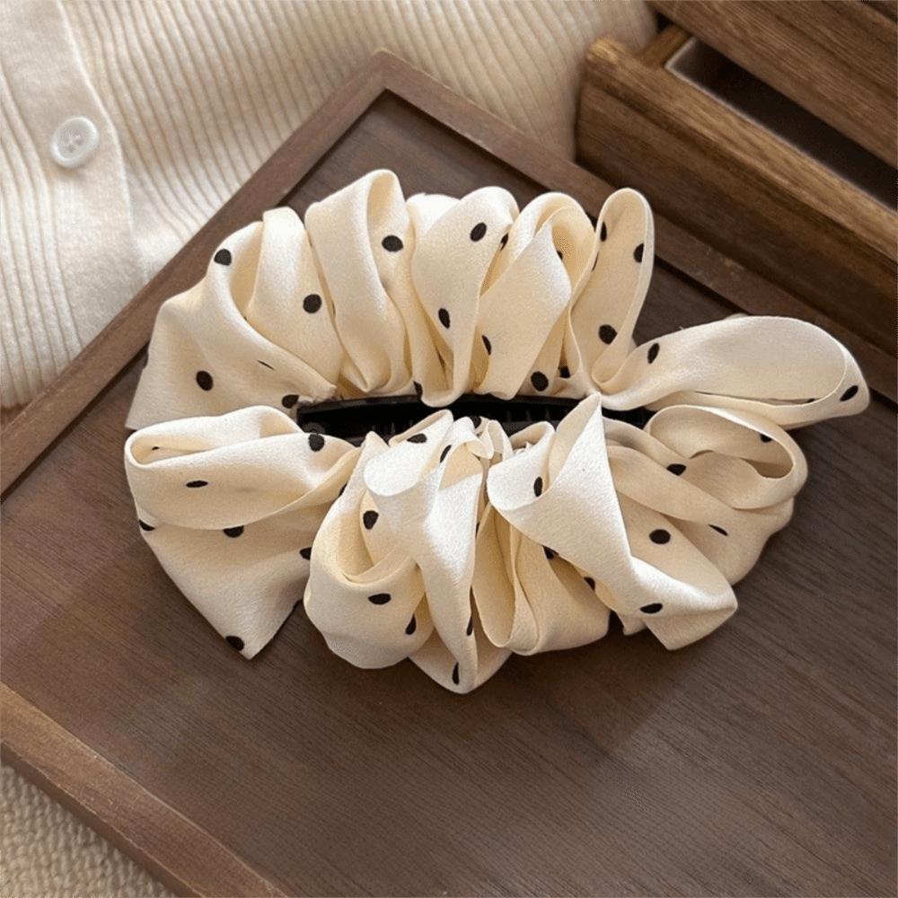 Cloth Hair Claw Clips Polka Dot Ponytail Clip Elegant Banana Clip Hair Clip Hair Accessories White Dot
Cloth Hair Claw Clips Polka Dot Ponytail Clip Elegant Banana Clip Hair Clip Hair Accessories White Dot