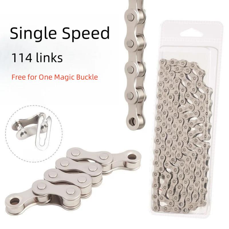 Mountain Bike Chain Single/6/7/8/9/10/11/12 Speed Road Bike 21/24/27/30 Speed Gear Chain Cycling Equipment
Mountain Bike Chain Single/6/7/8/9/10/11/12 Speed Road Bike 21/24/27/30 Speed Gear Chain Cycling Equipment