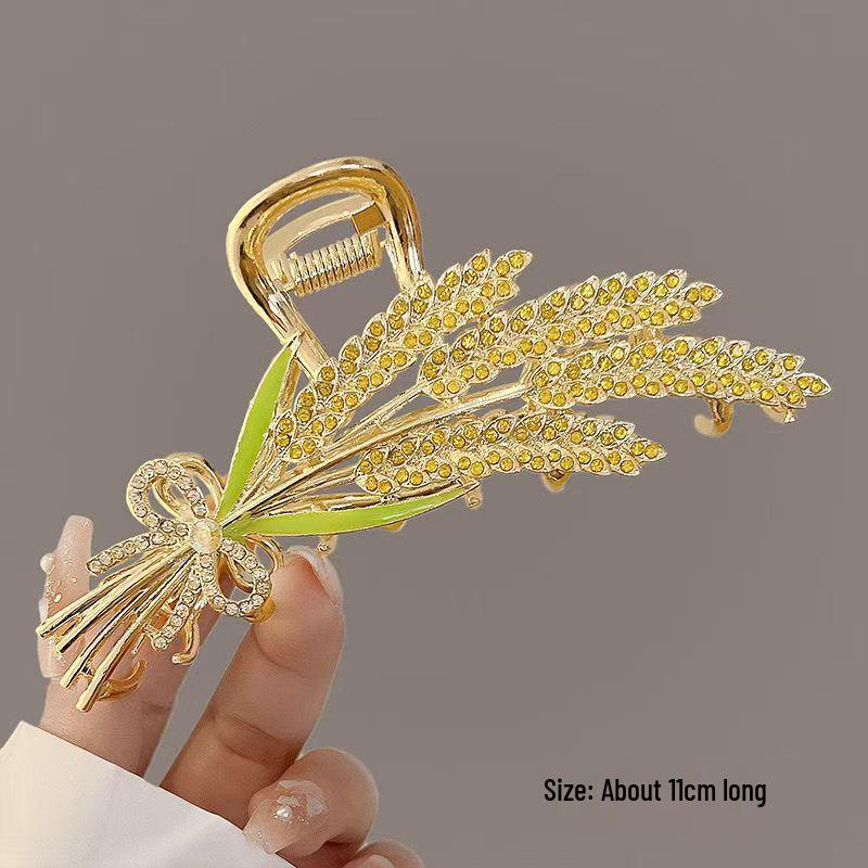 Luxury Metal Bow Tie Hairpin: Large Shark Clip for Women
Luxury Metal Bow Tie Hairpin: Large Shark Clip for Women