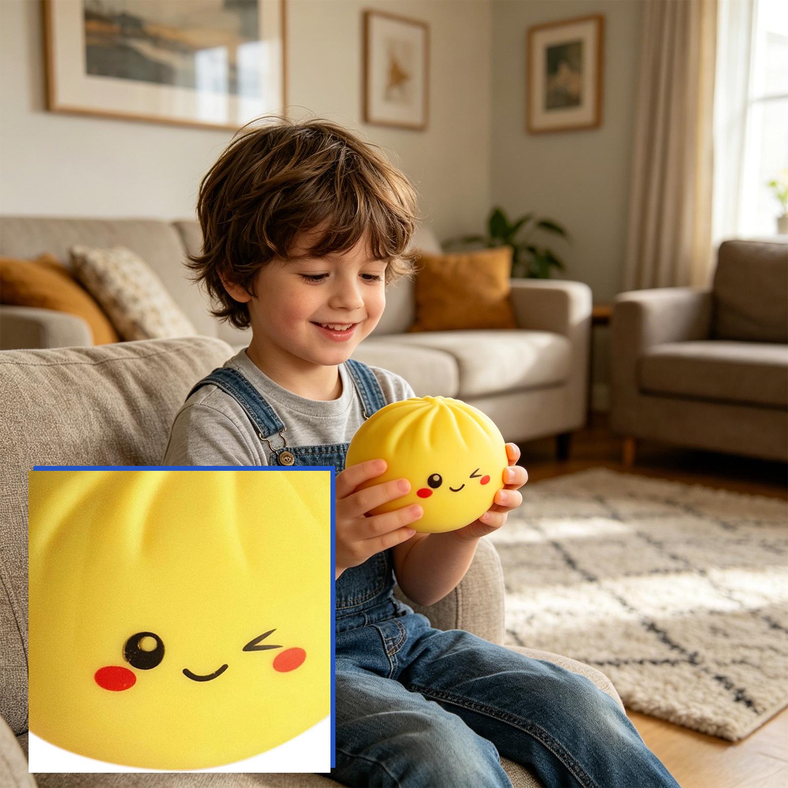 Simulated Siu Bao Toys Cute Food Decompression Bun Kneading Music One Size
Simulated Siu Bao Toys Cute Food Decompression Bun Kneading Music One Size