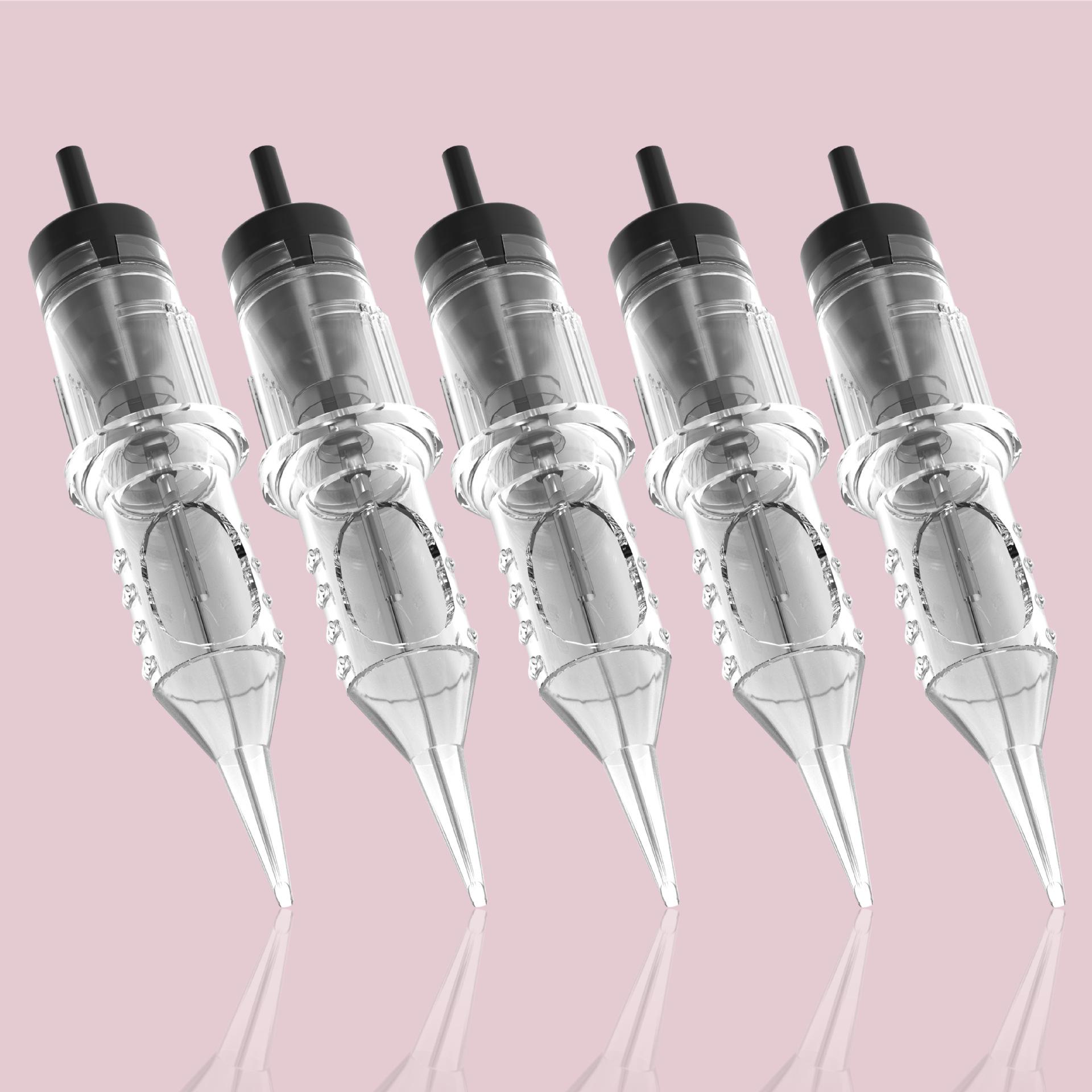 BDG Small Cross-border Tattoo Cartridges: Integrated Needles for Permanent Makeup, Lip Blushing, Eyeliner, Eyebrow, & Single Needle Applications. 1205RL - 12 Gauge, 5 Round Liner
BDG Small Cross-border Tattoo Cartridges: Integrated Needles for Permanent Makeup, Lip Blushing, Eyeliner, Eyebrow, & Single Needle Applications. 1205RL - 12 Gauge, 5 Round Liner