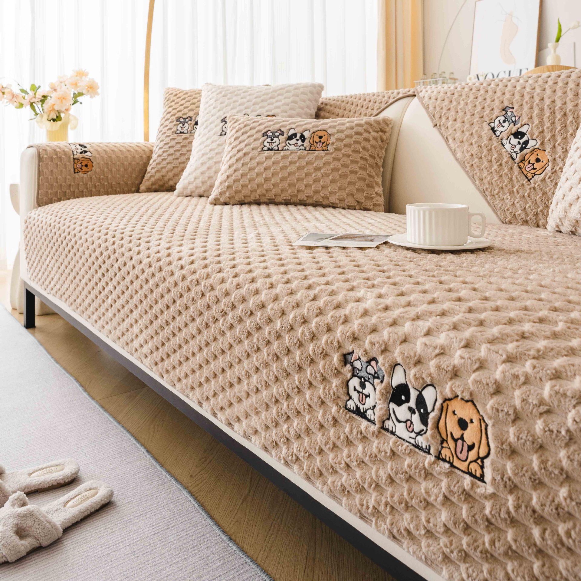 Golden Turtle Velvet Sofa Cushion New Autumn And Winter Backrest Non-Slip Light Luxury High-End Simple Modern Leather Sofa Cover 70*70cm
Golden Turtle Velvet Sofa Cushion New Autumn And Winter Backrest Non-Slip Light Luxury High-End Simple Modern Leather Sofa Cover 70*70cm