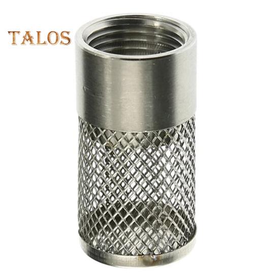 Вхідний всмоктуючий фільтр Садовий шланг із нержавіючої сталі Вхідний фільтр Сітка Легка установка Забірний шланг Головка фільтра для зрошувального водяного насоса Фільтр 25mm
Вхідний всмоктуючий фільтр Садовий шланг із нержавіючої сталі Вхідний фільтр Сітка Легка установка Забірний шланг Головка фільтра для зрошувального водяного насоса Фільтр 25mm