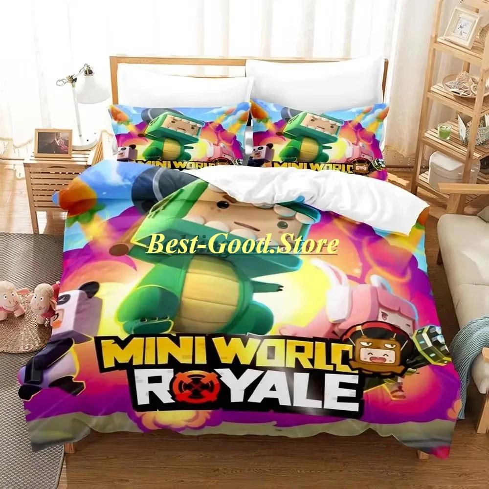 Comforter Mini World Bedding Set Single Twin Full Queen King Size Bed Set Aldult Kid Bedroom Duvet Sets 3D Print Anime Bed Comforter (quilt)-EU Single(135*200cm)3pcs
Comforter Mini World Bedding Set Single Twin Full Queen King Size Bed Set Aldult Kid Bedroom Duvet Sets 3D Print Anime Bed Comforter (quilt)-EU Single(135*200cm)3pcs