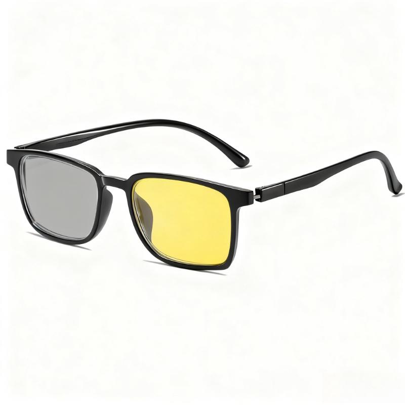 Новые фотохромные очки для близорукости с УФ-защитой, классическая квадратная оправа, сверхлегкие, с антибликовым покрытием, для ночного видения, от 0 до -4.0 -2.0 чёрный
Новые фотохромные очки для близорукости с УФ-защитой, классическая квадратная оправа, сверхлегкие, с антибликовым покрытием, для ночного видения, от 0 до -4.0 -2.0 чёрный